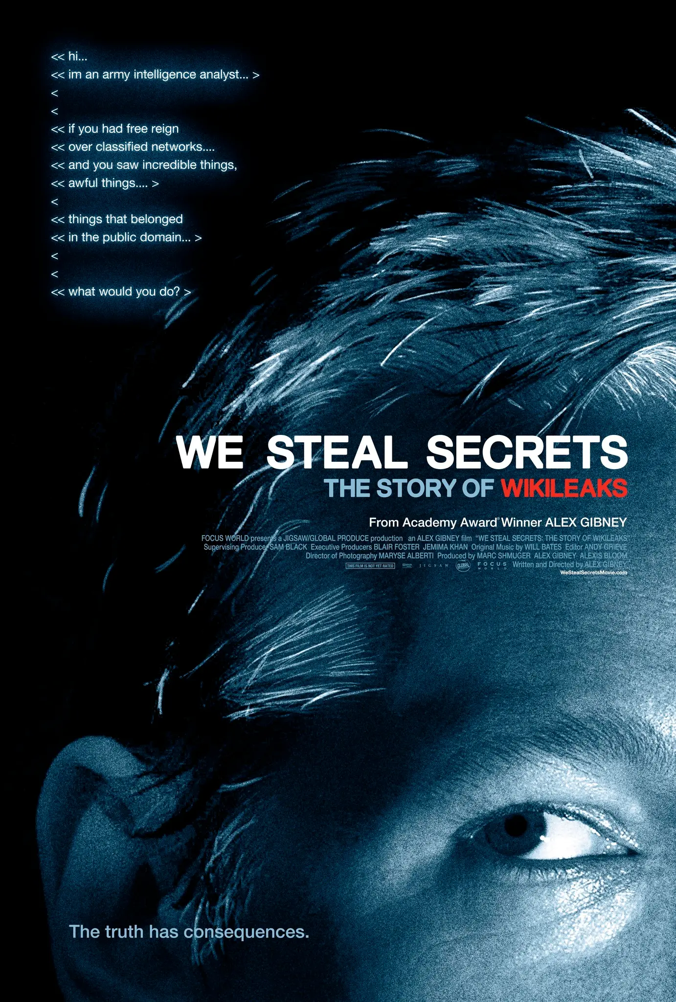 《We Steal Secrets》深度影评：揭秘维基解密背后的真相与争议，信息时代的盗窃与自由？
