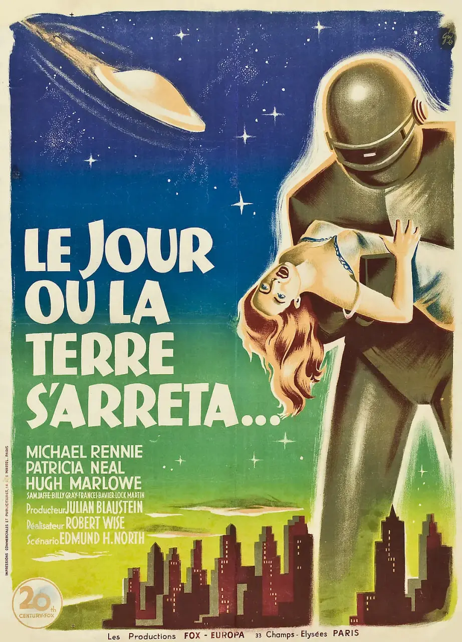 《地球停转之日1951》：冷战阴影下的外星访客，对人类文明的惊世预言